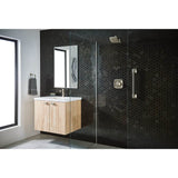 Brushed Gold 24'' Designer Grab Bar