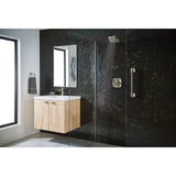 Brushed Gold 24'' Designer Grab Bar