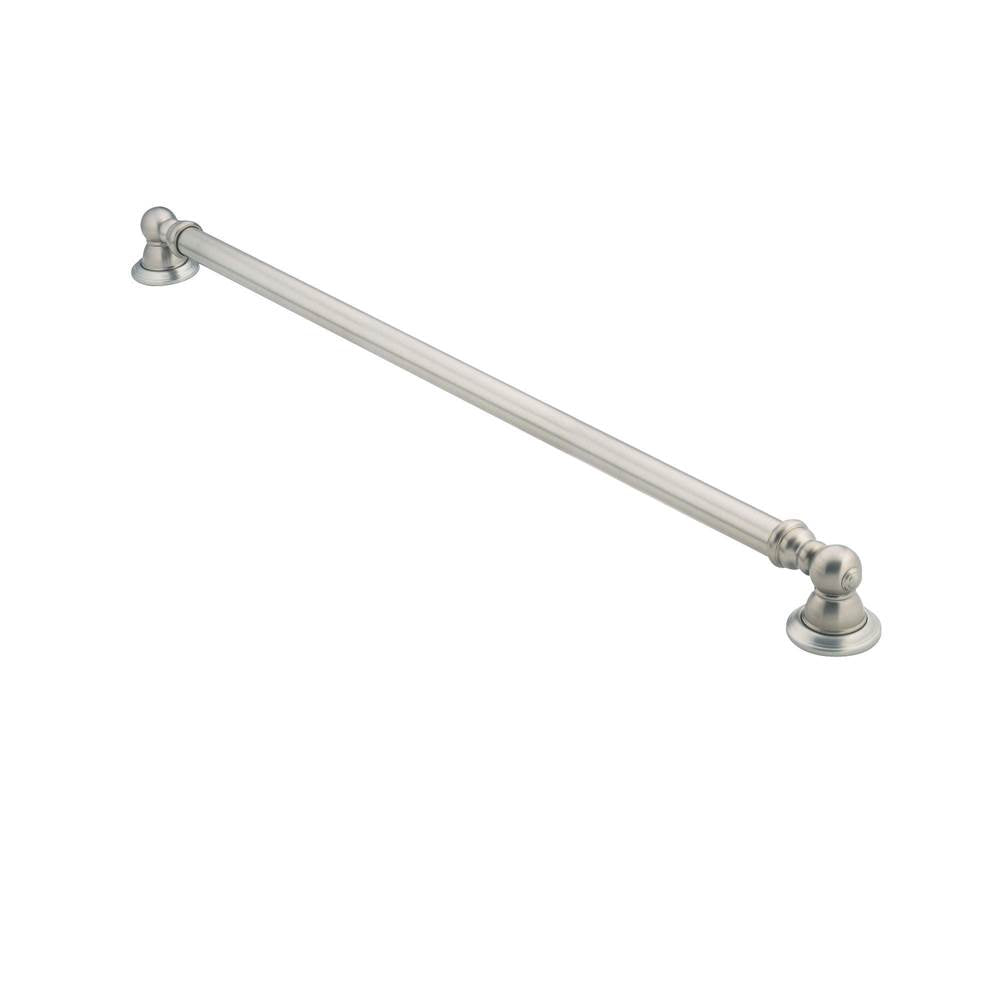 Brushed Nickel 36'' Designer Grab Bar