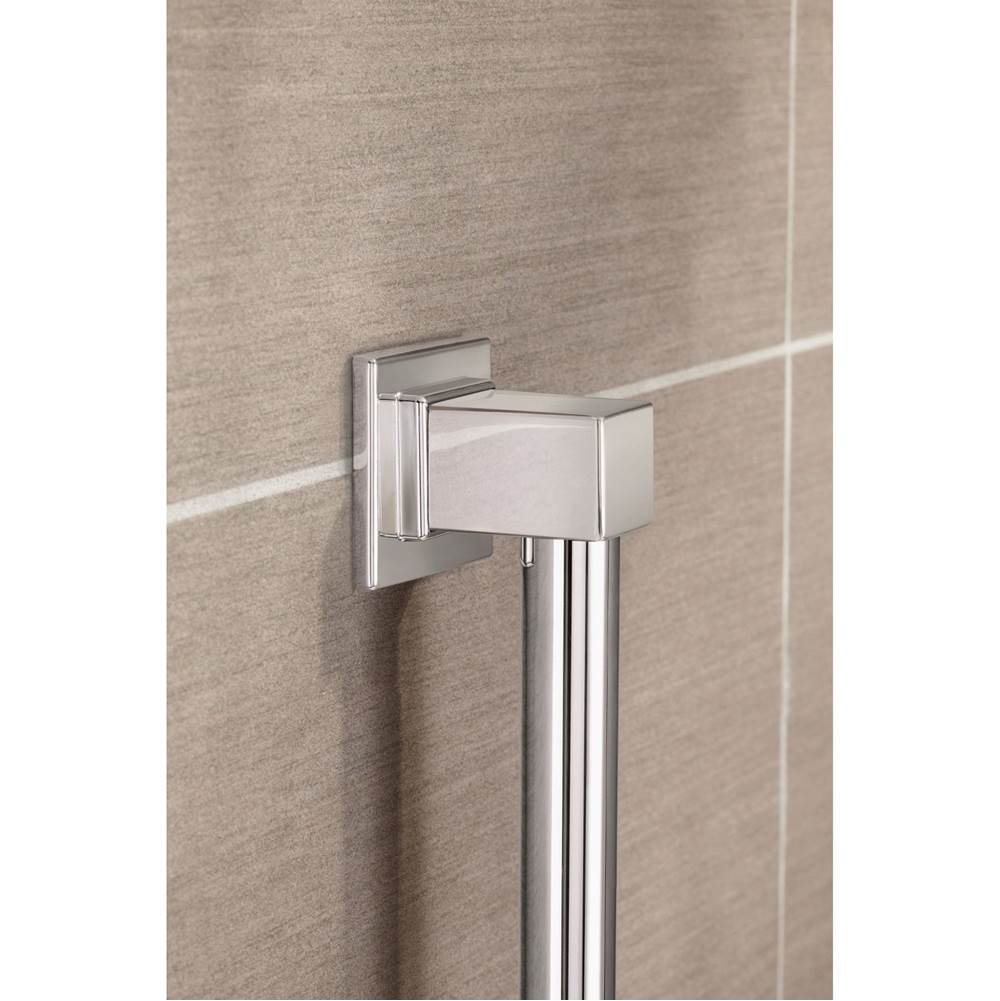 Brushed Nickel 18'' Designer Grab Bar