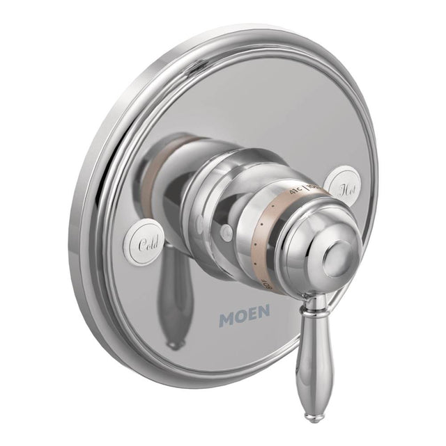 Moen - Weymouth 1-Handle ExactTemp Valve Trim Kit in Chrome (Valve Sold Separately) - Chrome