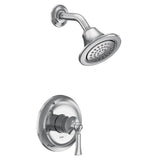 Moen - Wynford M-CORE 2-Series Eco Performance 1-Handle Shower Trim Kit in Chrome (Valve Sold Separately) - Chrome