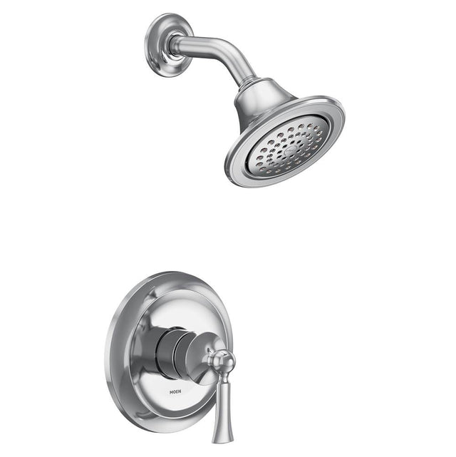 Moen - Wynford M-CORE 2-Series Eco Performance 1-Handle Shower Trim Kit in Chrome (Valve Sold Separately) - Chrome