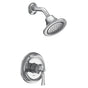 Moen - Wynford M-CORE 2-Series Eco Performance 1-Handle Shower Trim Kit in Chrome (Valve Sold Separately) - Chrome