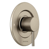 Moen - Align Moentrol Volume Control Modern Shower Valve Trim Kit, Valve Required, Brushed Nickel - Brushed Nickel