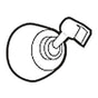 Moen - Hand-Held ShowerWall Bracket Kit, 5270 Series - Chrome
