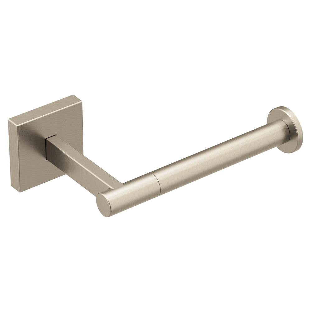 Moen - Brushed Nickel Single-Post Paper Holder - Brushed Nickel