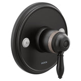 Moen - Weymouth 1-Handle ExactTemp Valve Trim Kit in Matte Black (Valve Sold Separately) - Matte Black
