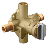Moen - M PACT PEX Tub and Shower Pressure Balance Valve less Volume Control - Unfinished