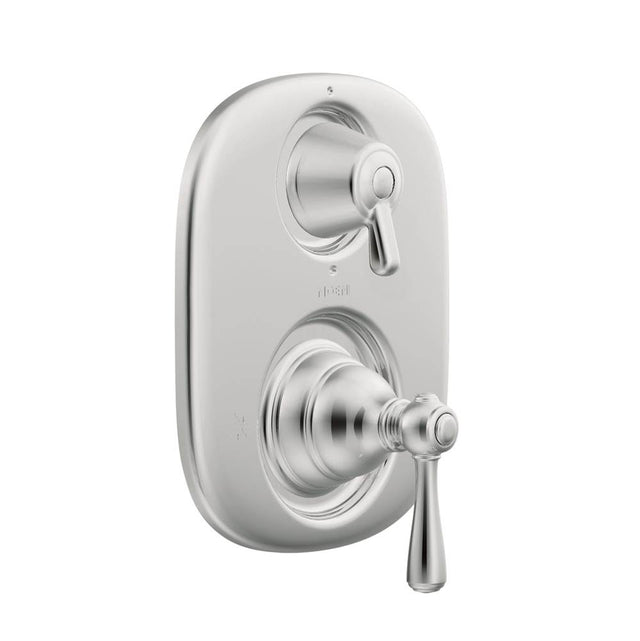 Moen - Kingsley Moentrol Shower Valve with 3-Function Integrated Diverter Valve Trim, Valve Required, Chrome - Chrome