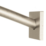 Moen - Brushed Nickel 5' Curved Shower Rod - Brushed Nickel