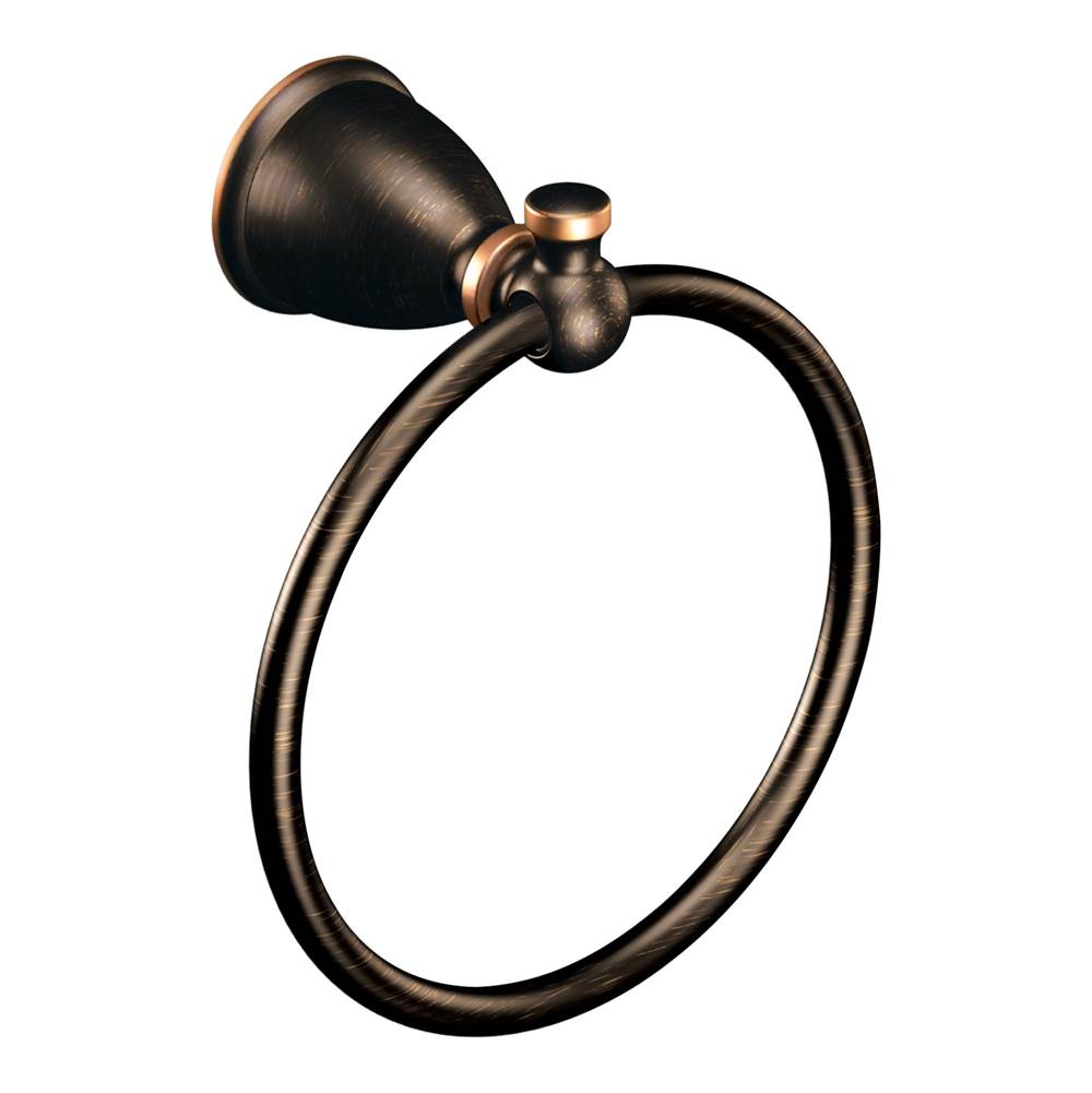 Moen - Mediterranean Bronze Towel Ring - Mediterranean Bronze