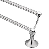 Moen - Chrome 24'' Double Towel Bar - Chrome