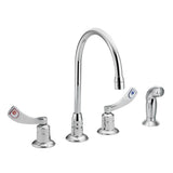 Moen - Chrome two-handle kitchen faucet - Chrome