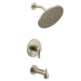 Moen - Cia M-CORE 3-Series 1-Handle Eco-Performance Tub and Shower Trim Kit in Brushed Nickel (Valve Sold Separately) - Brushed Nickel