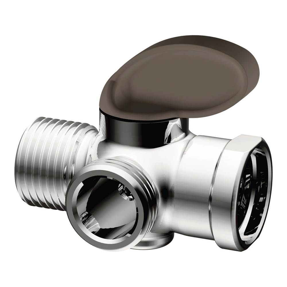 Moen - Shower Arm Diverter, Chrome - Chrome
