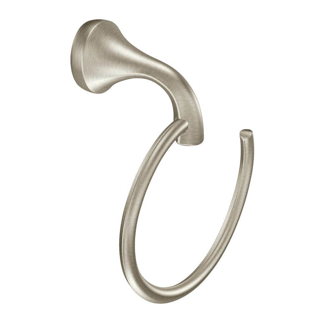 Moen - Brushed Nickel Towel Ring - Brushed Nickel