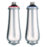 Moen - Monticello Replacement Handle Knob Insert, Chrome (2-Pack) - Chrome