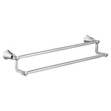 Moen - Chrome 24'' Double Towel Bar - Chrome