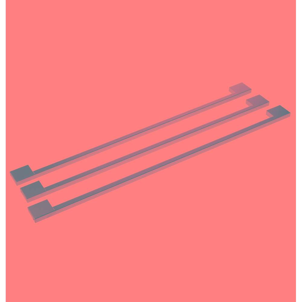Monogram - Single Door Refrigerator - Statement Handle Kit - Stainless Steel
