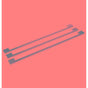Monogram - Single Door Refrigerator - Statement Handle Kit - Stainless Steel