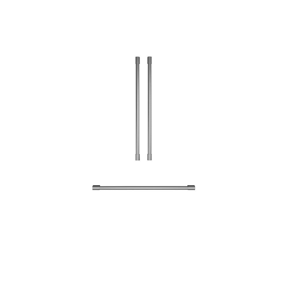 Monogram - Single Door Refrigerator - Statement Handle Kit - Stainless Steel