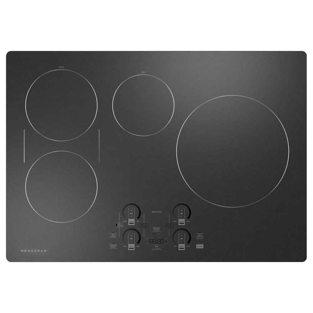 Monogram - 30'' Induction Cooktop - Black on Black