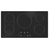 Monogram - 36'' Induction Cooktop - Black on Black