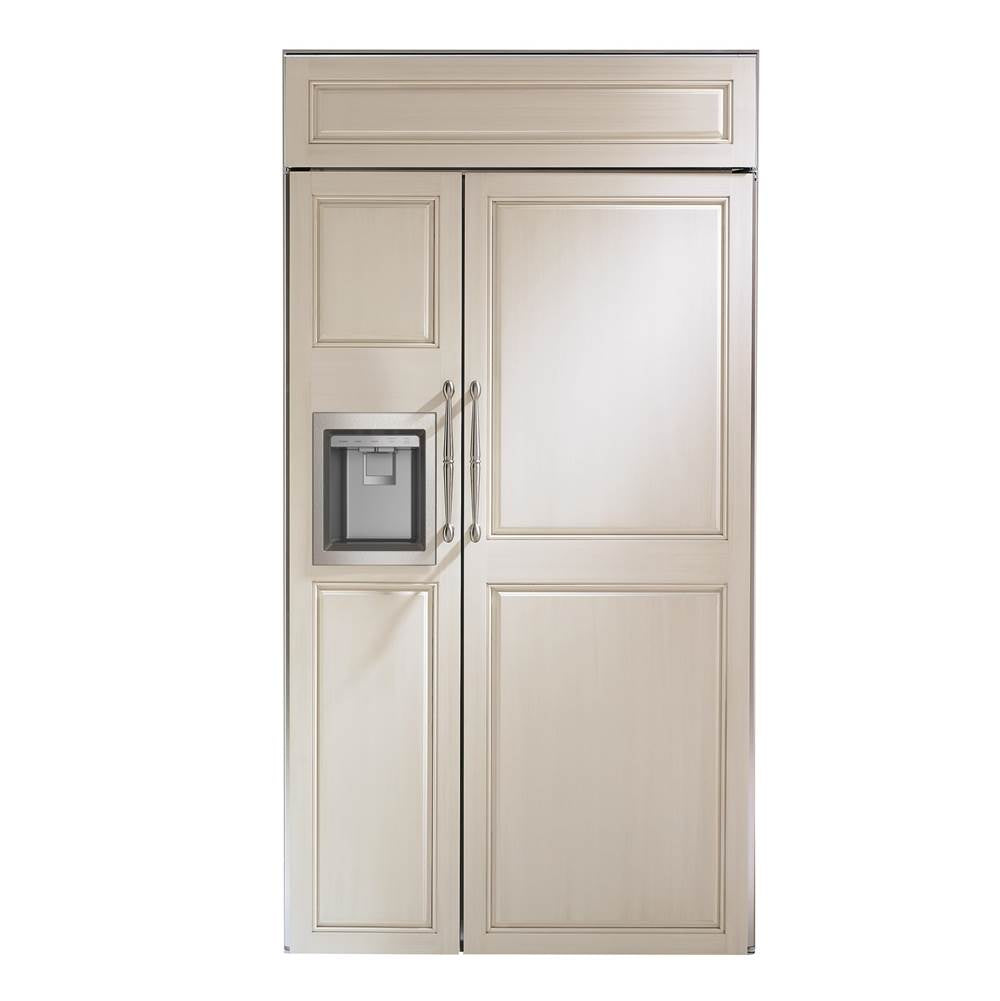 Monogram - Monogram 42'' Smart Built-In Side-by-Side Refrigerator with Dispenser