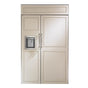 Monogram - Monogram 48'' Smart Built-In Side-by-Side Refrigerator with Dispenser