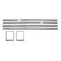 Monogram - Flush Inset Kit For Built-In Sxs, Fdbf, Bf, Ar/Af - White on White