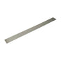 Monogram - 48'' Stainless Toekick for Column Refrigeration - White on White