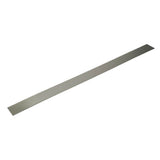 Monogram - 60'' Stainless Toekick for Column Refrigeration - White on White