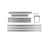 Monogram - Low Profile Visor Handle Trim Kit For Built-In SXS, FDBF, BF, AR/AF - White on White