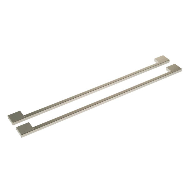 Monogram - Side-By-Side Refrigerators - Minimalist Handle Kit - Stainless Steel