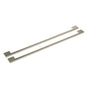 Monogram - Side-By-Side Refrigerators - Minimalist Handle Kit - Stainless Steel