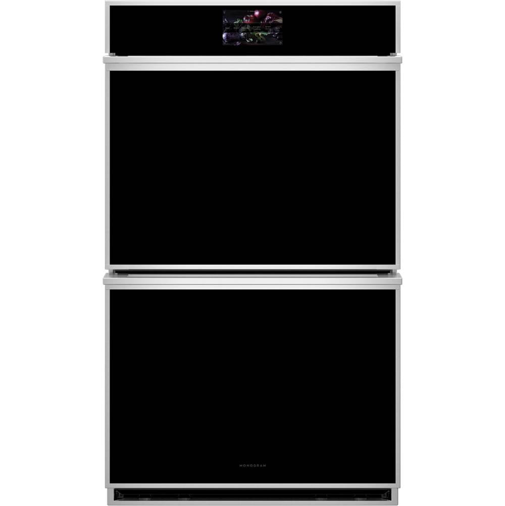 Monogram - Monogram 30'' Smart Electric Convection Double Wall Oven Minimalist Collection - Stainless Steel