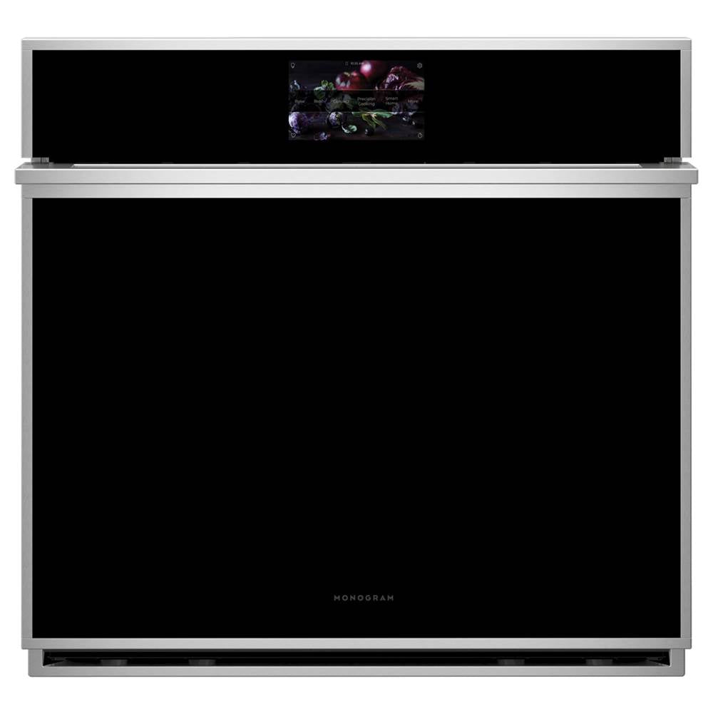 Monogram - Monogram 30'' Smart Electric Convection Single Wall Oven Minimalist Collection - Stainless Steel