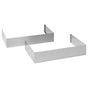 Monogram - 8 Ft. Duct Cover - Stainless Steel
