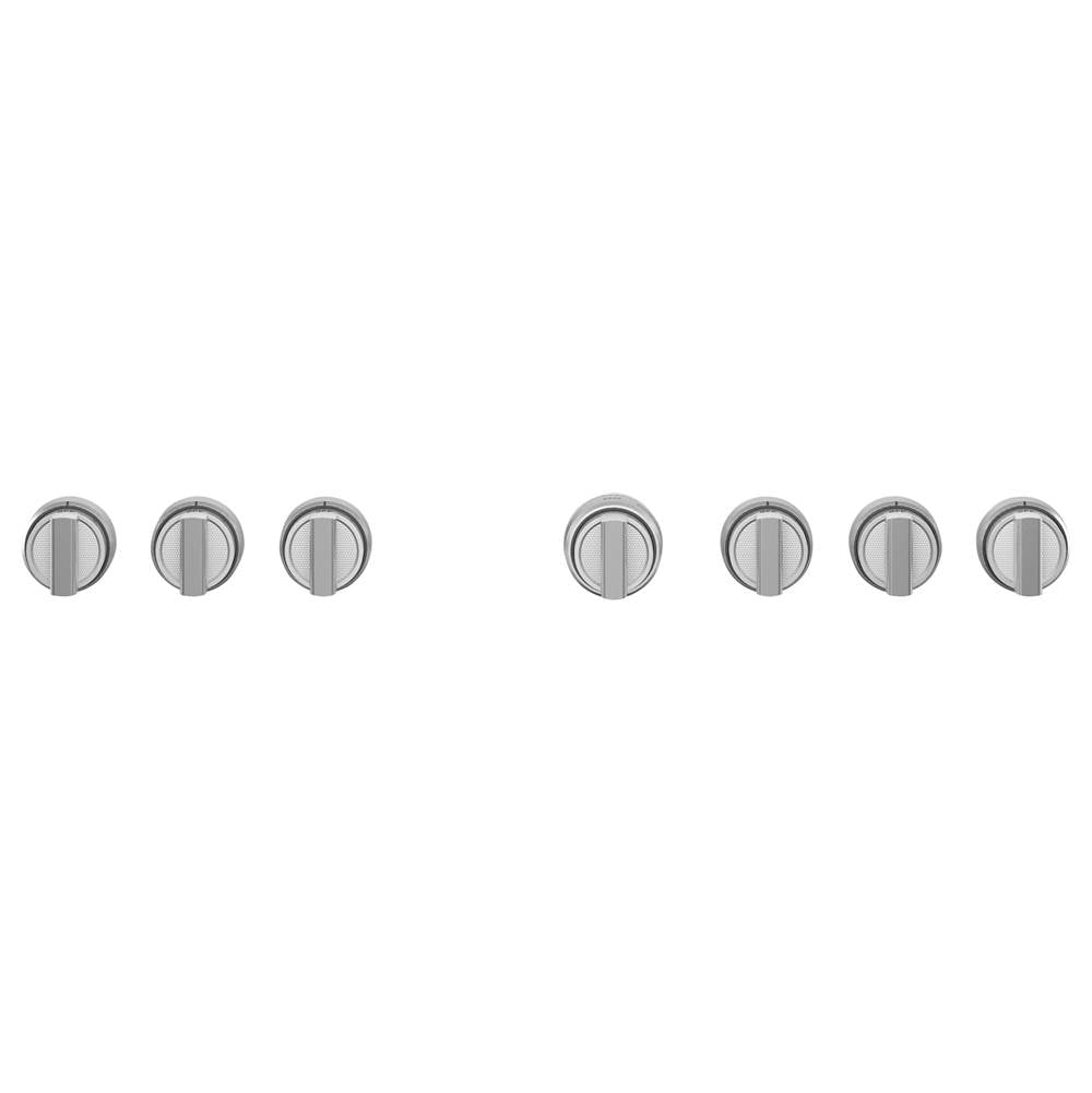 Monogram - Knob Kit For 36'' Pro Range - Stainless Steel