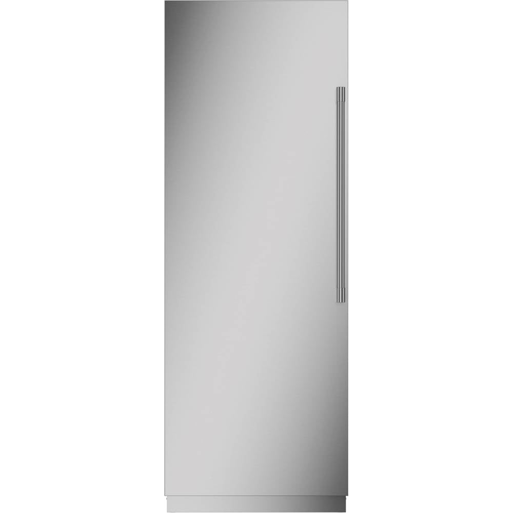 Monogram - 30'' Smart Integrated, Panel-Ready Column Freezer - Stainless Steel
