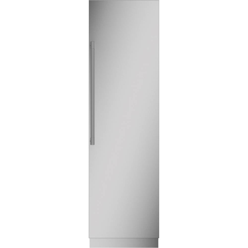 Monogram - 24'' Integrated, Panel-Ready Column Refrigerator - Stainless Steel