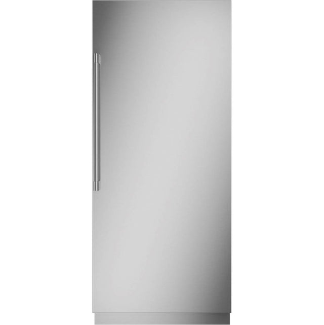 Monogram - 36'' Integrated, Panel-Ready Column Refrigerator - Stainless Steel