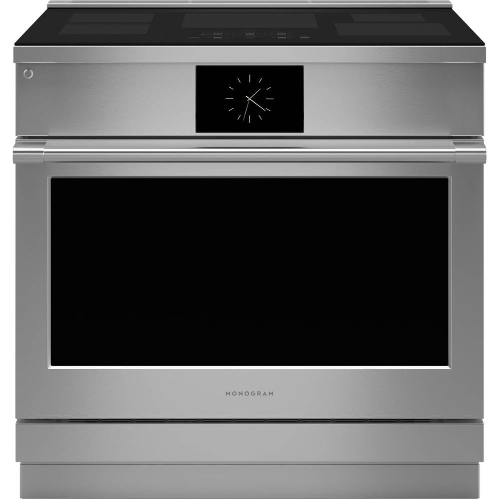 Monogram - 36'' Induction Professional Range with 5 elements - Stainless Steel