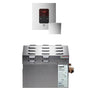Mr. Steam - MS (iTempo) 7.5 kW (7500 W) Steam Shower Generator Package with iTempo Control in Square Polished Chrome - Polished Chrome