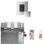 Mr. Steam - MS (iTempoPlus) 7.5 kW (7500 W) Steam Shower Generator Package with iTempoPlus Control in Square Polished Chrome - Polished Chrome