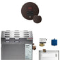 Mr. Steam - MS (Butler) 9 kW (9000 W) Steam Shower Generator Package with iTempoPlus Control in Round Oil-Rubbed Bronze - Oil-Rubbed Bronze