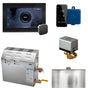 Mr. Steam - MS (XButler) 6 kW (6000 W) Steam Shower Generator Package with iSteamX Control in Black Polished Chrome - Black Polished Chrome