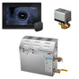 Mr. Steam - MS (iSteamX) 5 kW (5000 W) Steam Shower Generator Package with iSteamX Control in Black Matte Black - Black Matte Black