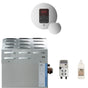 Mr. Steam - Super (iTempoPlus) 12 kW (12000 W) Steam Shower Generator Package with iTempoPlus Control in Round Polished Chrome - Polished Chrome